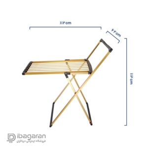 بند رخت آپارتمانی آلومینیوم ریور کد 3791