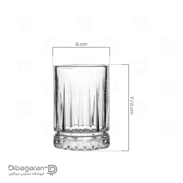 شات خوری پاشاباغچه مدل الیسیا 6 عددی کد 520242 (3) ابعاد شات خوری پاشاباغچه مدل الیسیا 6 عددی کد 520242