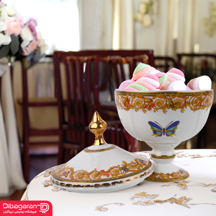 شکلات-خوری-پایه-دار-کوچک700.700 شکلات خوری پایه دار چینی ریما کد 55330