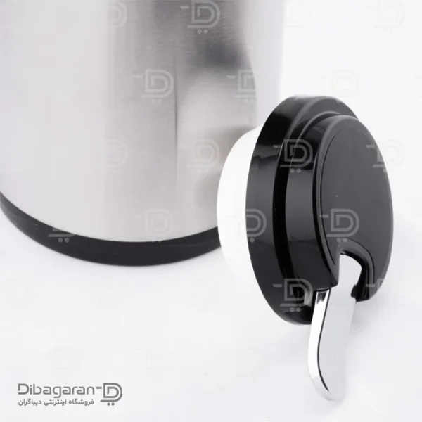 فلاسک 1 لیتر استیل دیتیل 5 درب فلاسک یونیک 1 لیتر استیل کد 1890-UN