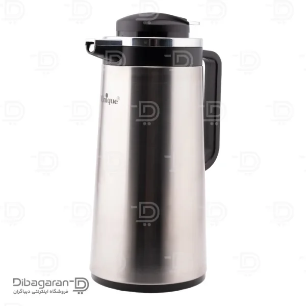 فلاسک 1.6 لیتر استیل شیشه ای دیتیل 2 فلاسک یونیک 1.6 لیتر استیل شیشه ای کد 1806-UN