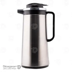 فلاسک 1.6 لیتر استیل شیشه ای کد 1806