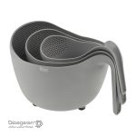 ست برنج شوی لیمون 3 عددی کد 1330