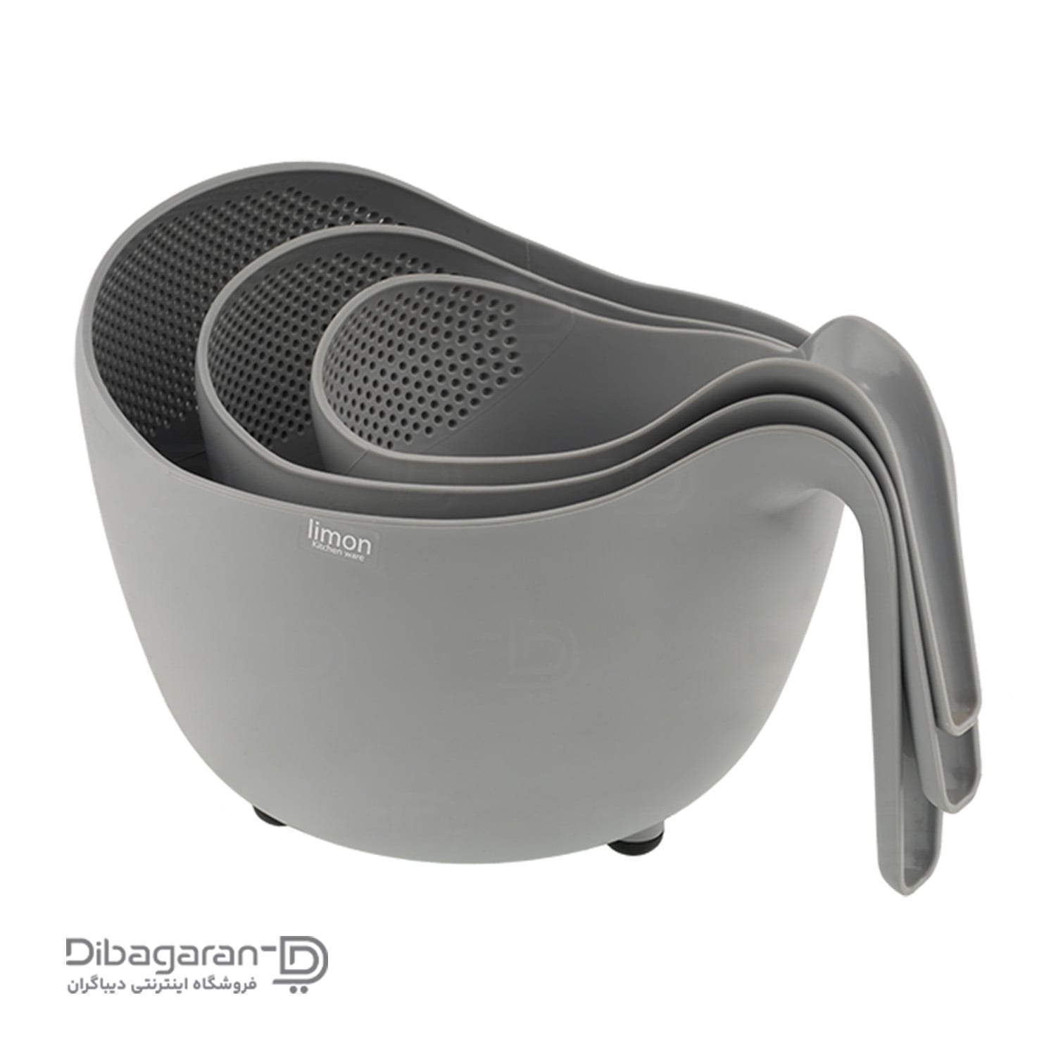 ست برنج شوی لیمون 3 عددی کد 1330 ست برنج شوی لیمون 3 عددی کد 1330