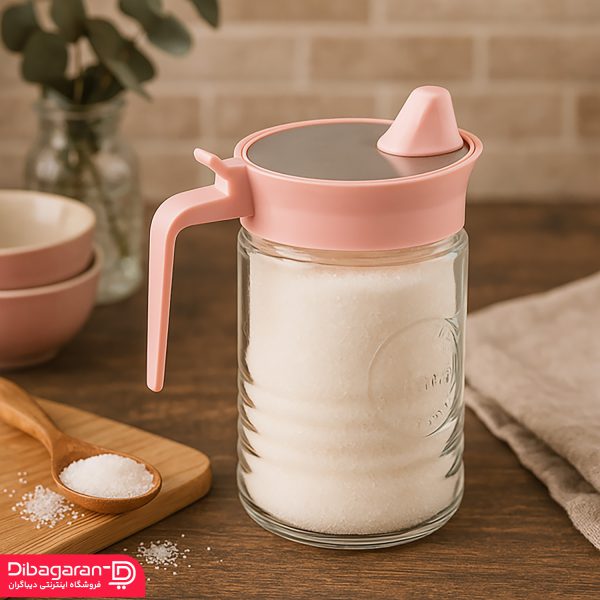 شکر پاش شیشه ای لیمون کد 1882 صورتی لایف استایل شکر پاش شیشه ای لیمون کد 1882 صورتی لایف استایل