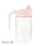 شکر پاش شیشه ای لیمون کد 1882 صورتی