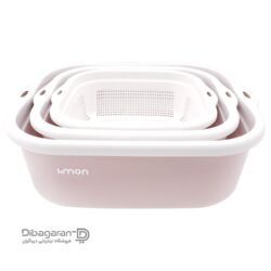 سرویس آبکش و لگن 6 پارچه لیمون کد 278