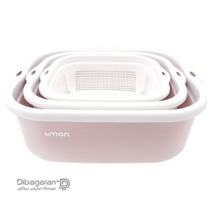 سرویس آبکش و لگن 6 پارچه لیمون کد 278