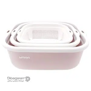 سرویس آبکش و لگن 6 پارچه لیمون کد 278