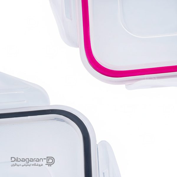 دو رنگ ظرف نگهدارنده غذا 2.5 لیتر لیمون