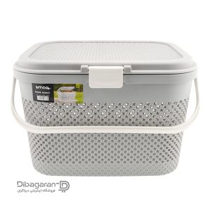 سبد مسافرتی طرح بافت لیمون کد 2139