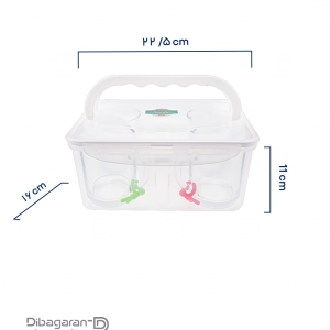 سرویس چای خوری لیمون 4 نفره کد 178