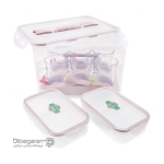 سرویس چای خوری 6 نفره لیمون کد 430