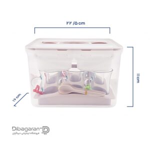 سرویس چای خوری لیمون 6 نفره مدل 430