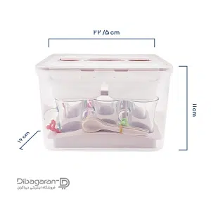 سرویس چای خوری لیمون 6 نفره مدل 430
