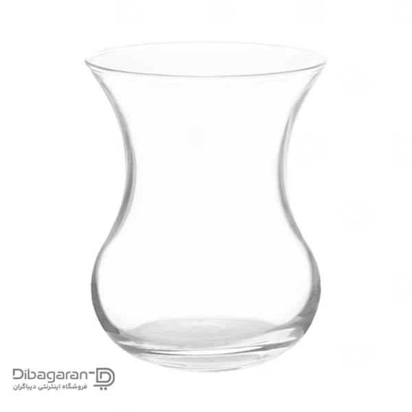 تصویر شاخص استکان کمر باریک پاشاباغچه مدل آرورا 6 عددی کد 42471