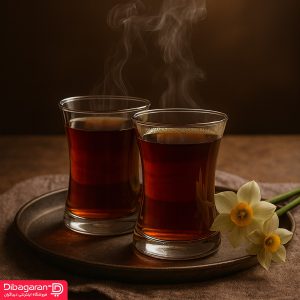 لیوان پاشاباغچه مدل آزور 6 عددی کد 420013