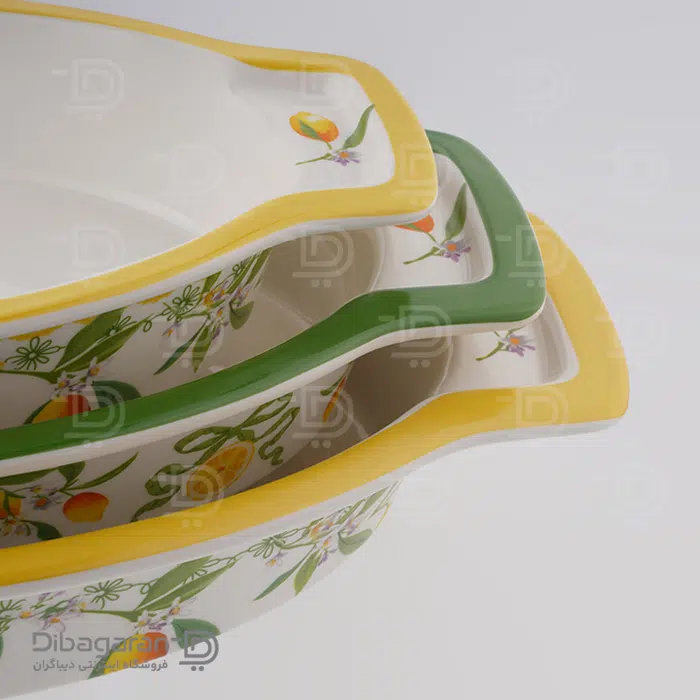 تابه سرو بیضی ریور طرح تانیا کد 8668 کلی