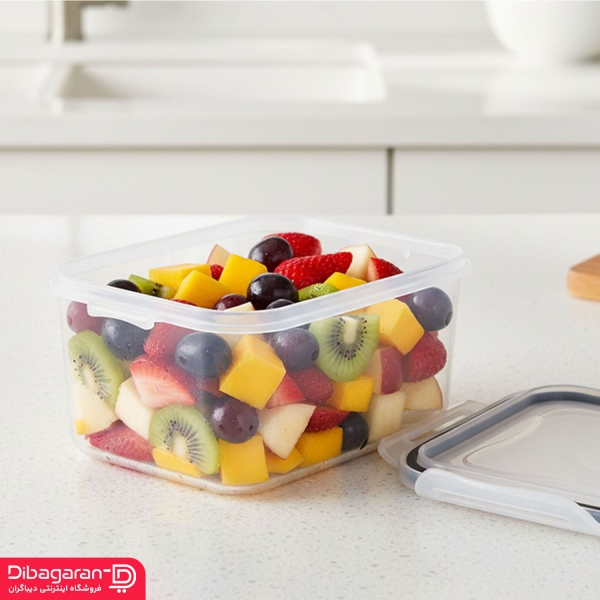 تصویر دکوراتیو ظرف نگهدارنده لیمون 600 میلی لیتری کد 808