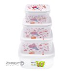 ظرف نگهدارنده لیمون 4 عددی کد 2232