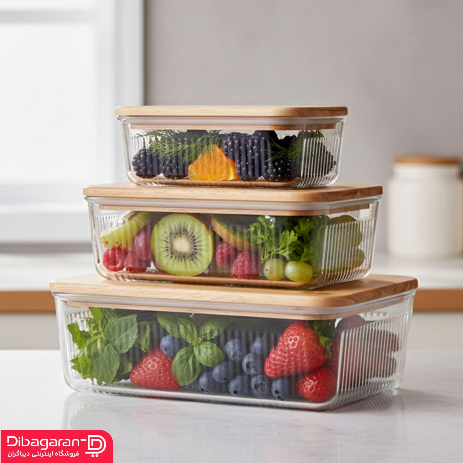 لایف استایل ظرف نگهدارنده لیمون 3 عددی کد 2211 لایف استایل ظرف نگهدارنده لیمون 3 عددی کد 2211