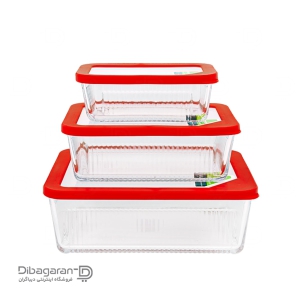 تصویر شاخص ظرف نگهدارنده لیمون 3 عددی کد 2100