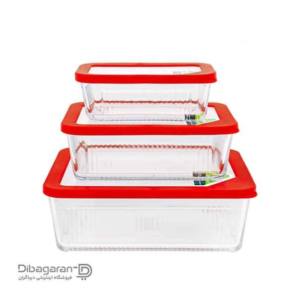 تصویر شاخص ظرف نگهدارنده لیمون 3 عددی کد 2100