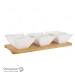 اردو خوری 3 عددی چوب چینی ریور کد 2721-B