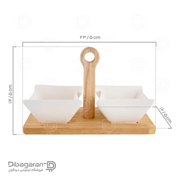 اردو خوری چوب چینی ریور کد 2721C (3) ابعاد اردو خوری چوب چینی ریور کد 2721C