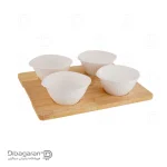 اردو خوری 4 عددی چوب چینی ریور کد 2879-12C