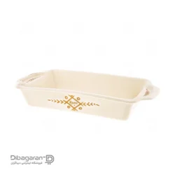 تابه سرو مستطیل ریور طرح سومری کرم کد 8170F