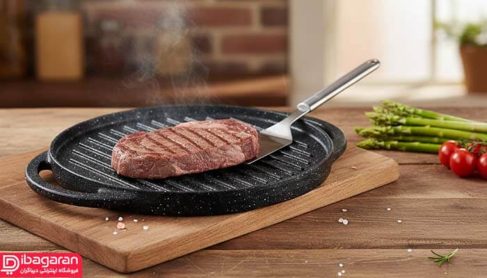 تابه گریل چدن ریور