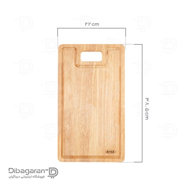 ابعاد تخته گوشت چوبی ریور کد 3902