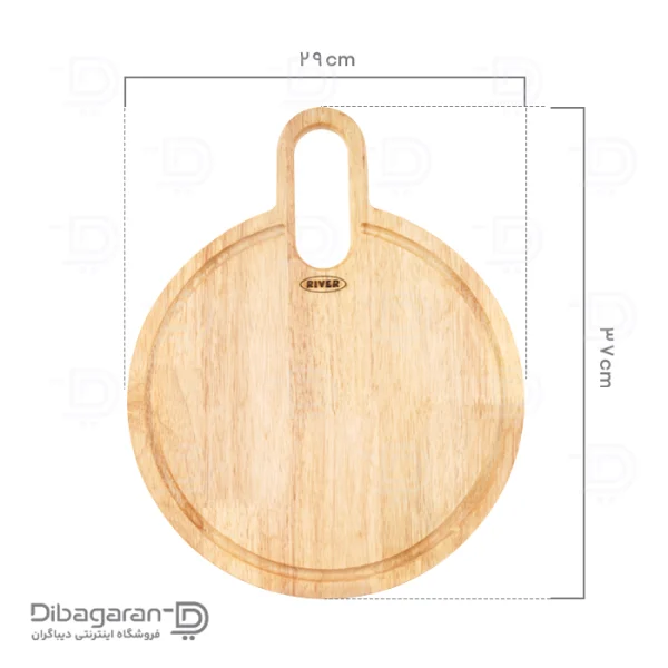 ابعاد تخته گوشت چوبی ریور کد 3905