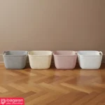خرید سبد لباس لیمون طرح بافت مدل 2277