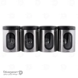 ست بانکه 4 عددی یونیک مدل استیل 1 کیلویی کد UN-5970