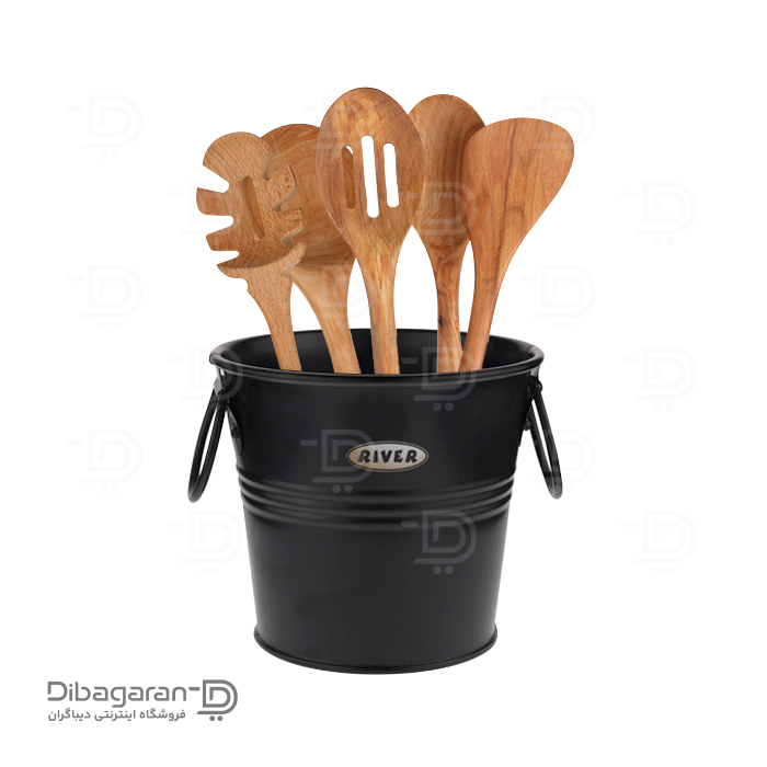 ست کفگیر و ملاقه سطلی ریور کد 8477 ست کفگیر و ملاقه سطلی ریور کد 8477