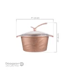 قابلمه تک گرانیتی ریور سایز 20 کد 3855B