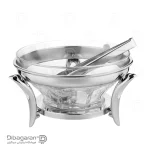 سوفله سالاد خوری سافینوکس مدل فلیم با انبر کد SRB002