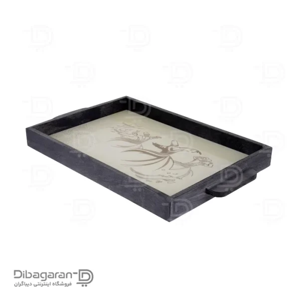 سینی چوبی طرح رقص سماع ریور کد 2330 (2) سینی چوبی طرح رقص سماع ریور کد 2330