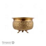 شکلات خوری گرد برنجی ریما کد R-98711