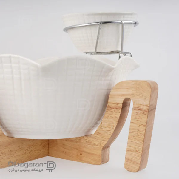 بررسی ظرف سالاد خوری چوب چینی ریور کد B2880-24B