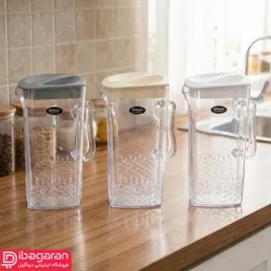 پارچ اکرلیک لیمون مدل چهارگوش کد 1816