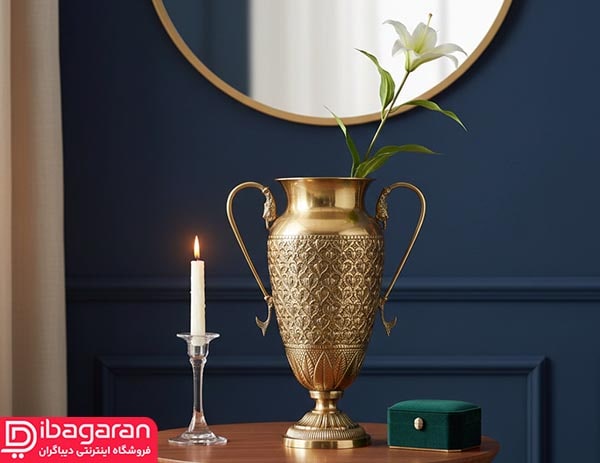 گلدان برنجی ریما کد R-98709