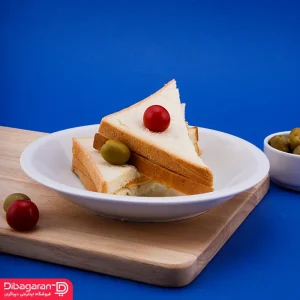 بشقاب چینی نسترن مدل هتلی