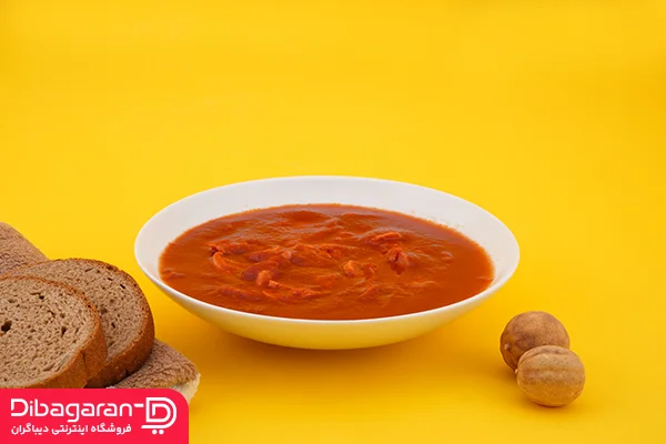 بشقاب چینی گود نسترن مدل پارما