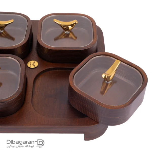 اردو خوری چوبی ایندو وود مدل چهار خانه کد 9940/4 اردو خوری چوبی ایندو وود چهار خانه کد 9940/4