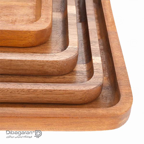 سینی چوبی مستطیل یاکا مدل آکاسیا همگی سینی چوبی مستطیل یاکا مدل آکاسیا همگی