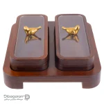 اردو خوری چوبی در دار دو خانه کد 9940/2