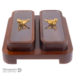 اردو خوری چوبی در دار دو خانه کد 9940/2